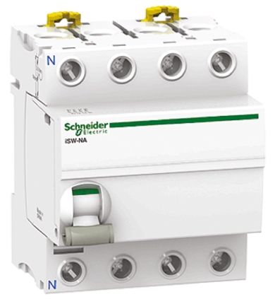 Schneider Electric 4P Pole Isolator Switch - 40A Maximum Current