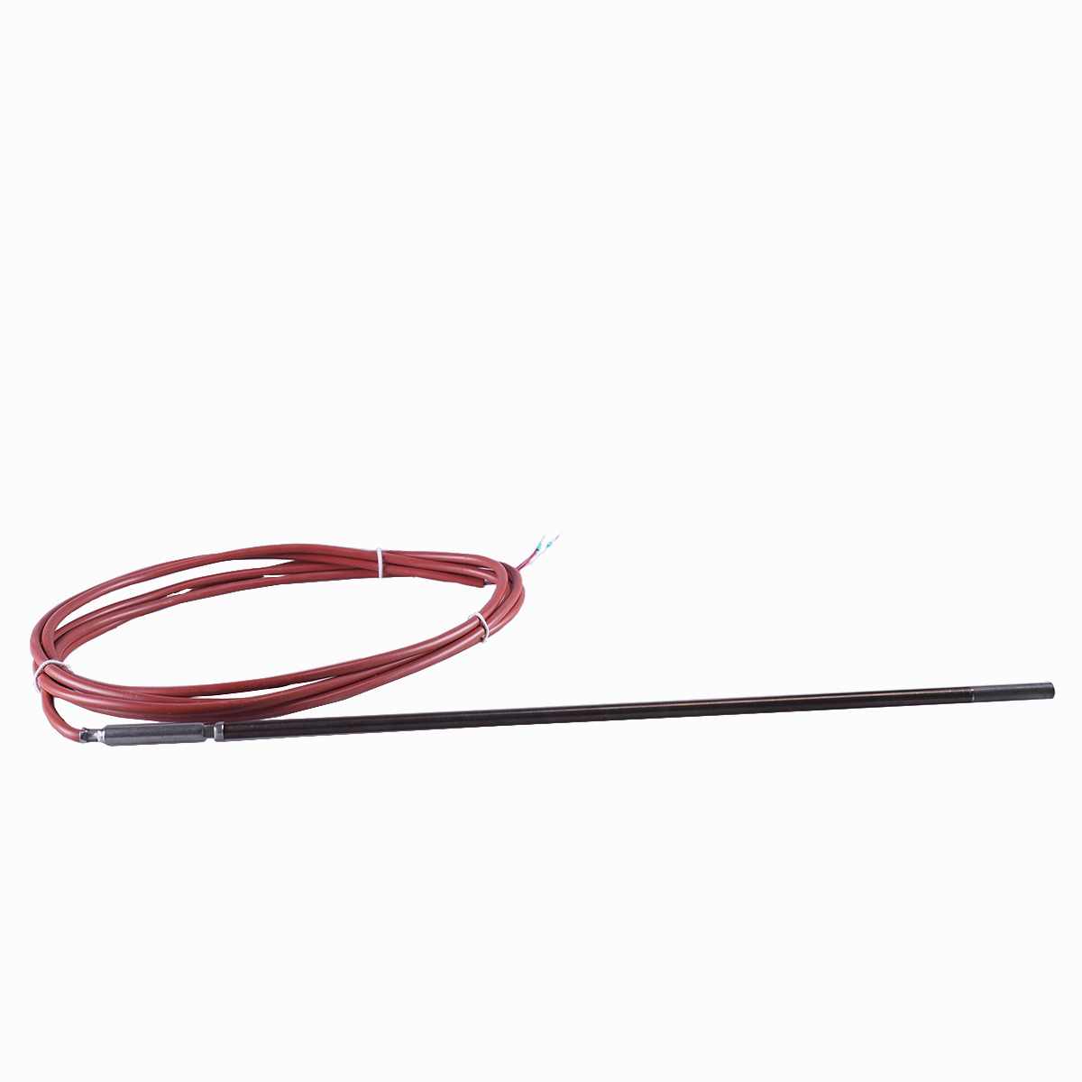 Jumo RTD Temperature Probe, 6mm Dia, 70mm Long, 3 Wire, Class B +600°C Max