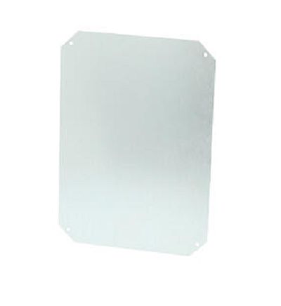 Fibox Galvanised Steel Mounting Plate, 280mm W, 1mm L