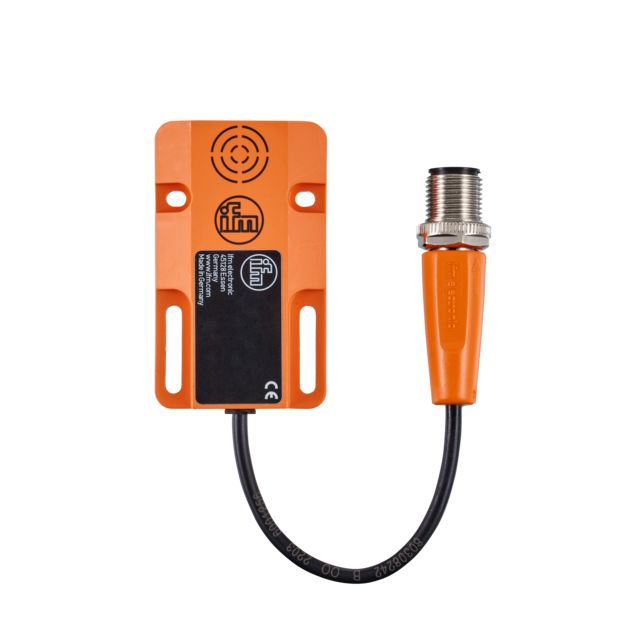ifm electronic Inductive Rectangular Proximity Sensor, 8 mm Detection, PNP NO, 10 → 36 V dc
