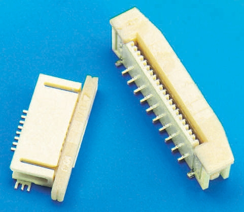 Molex, Easy-On, 52559 1mm Pitch 20 Way Straight Female FPC Connector, ZIF Vertical Contact