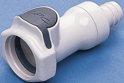 Colder Products Hose Connector, Straight Hose Tail Coupling 3/4in ID, 8.6 bar