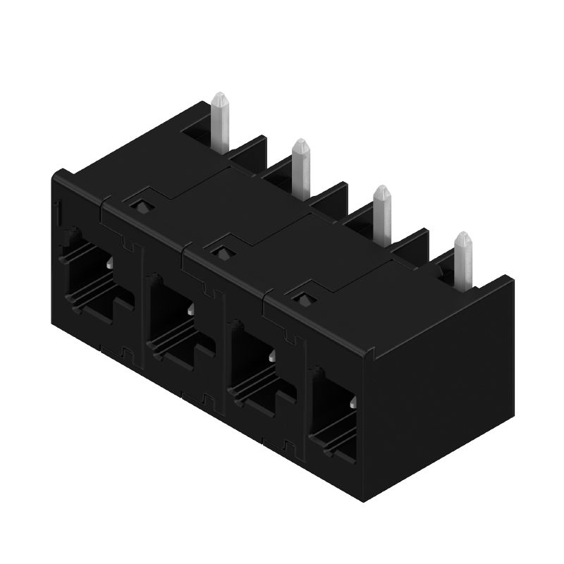 OMNIMATE4.0 Series Terminal Block Connector, 4-Contact, 7.5mm Pitch, PCB Mount, 1-Row, Through Hole Termination