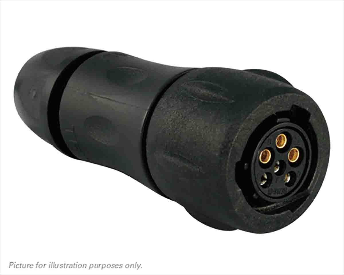 Souriau Sunbank by Eaton Circular Connector, 3 Contacts, Cable, Standard Connector, Plug, Female, IP68, IP69K, UTS