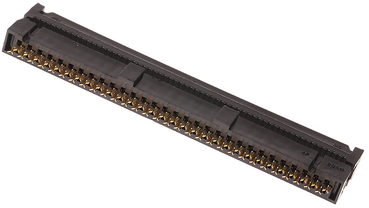 Hirose 60-Way IDC Connector Socket for Cable Mount, 2-Row