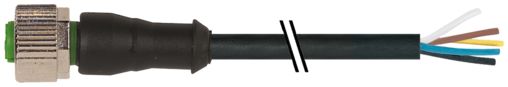 Murrelektronik Limited Female 5 way M12 to Connector Cable, 5 m