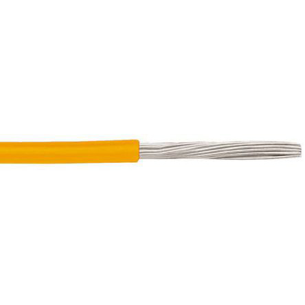 Alpha Wire Ecogen Ecowire Series Orange 0.08 mm² Hook Up Wire, 28 AWG, 7/0.12 mm, 30m, MPPE Insulation, 6710 OR005