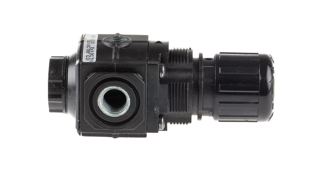 Norgren G 1/4 Pneumatic Regulator - 0.3bar to 10bar, 1/4in, 20bar max. input