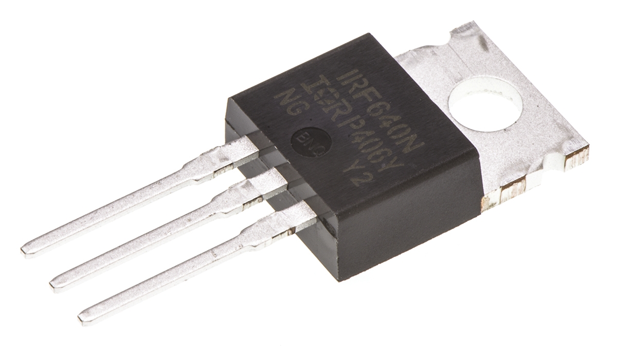 Infineon HEXFET Type N-Channel MOSFET, 18 A, 200 V Enhancement, 3-Pin TO-220 IRF640NPBF