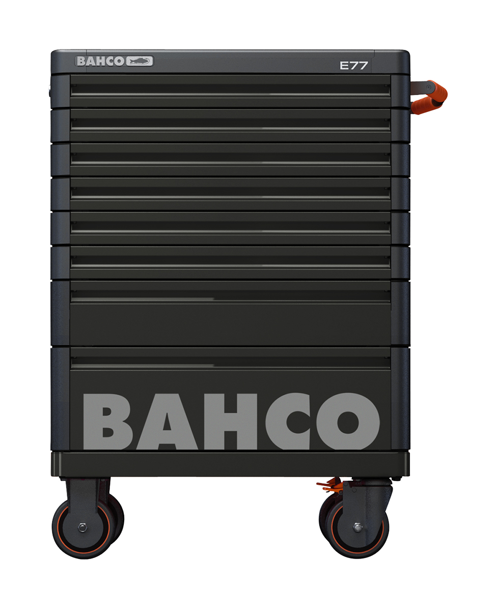 Bahco 8 Drawer Solid Steel Wheeled Tool Chest