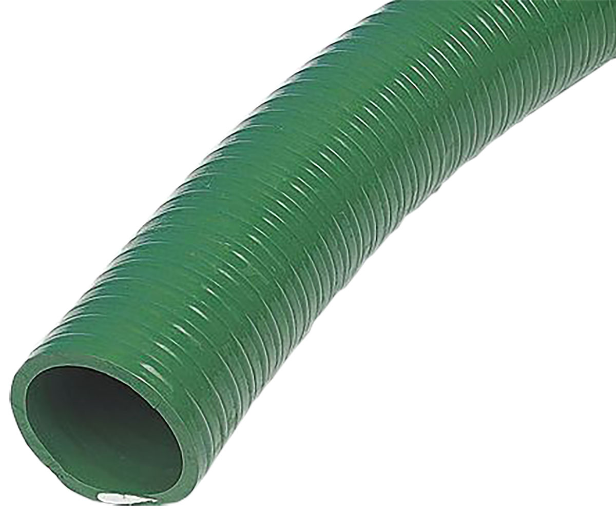 Contitech Arizona PVC, Hose Pipe, 38mm ID, 45.4mm OD, Green, 10m