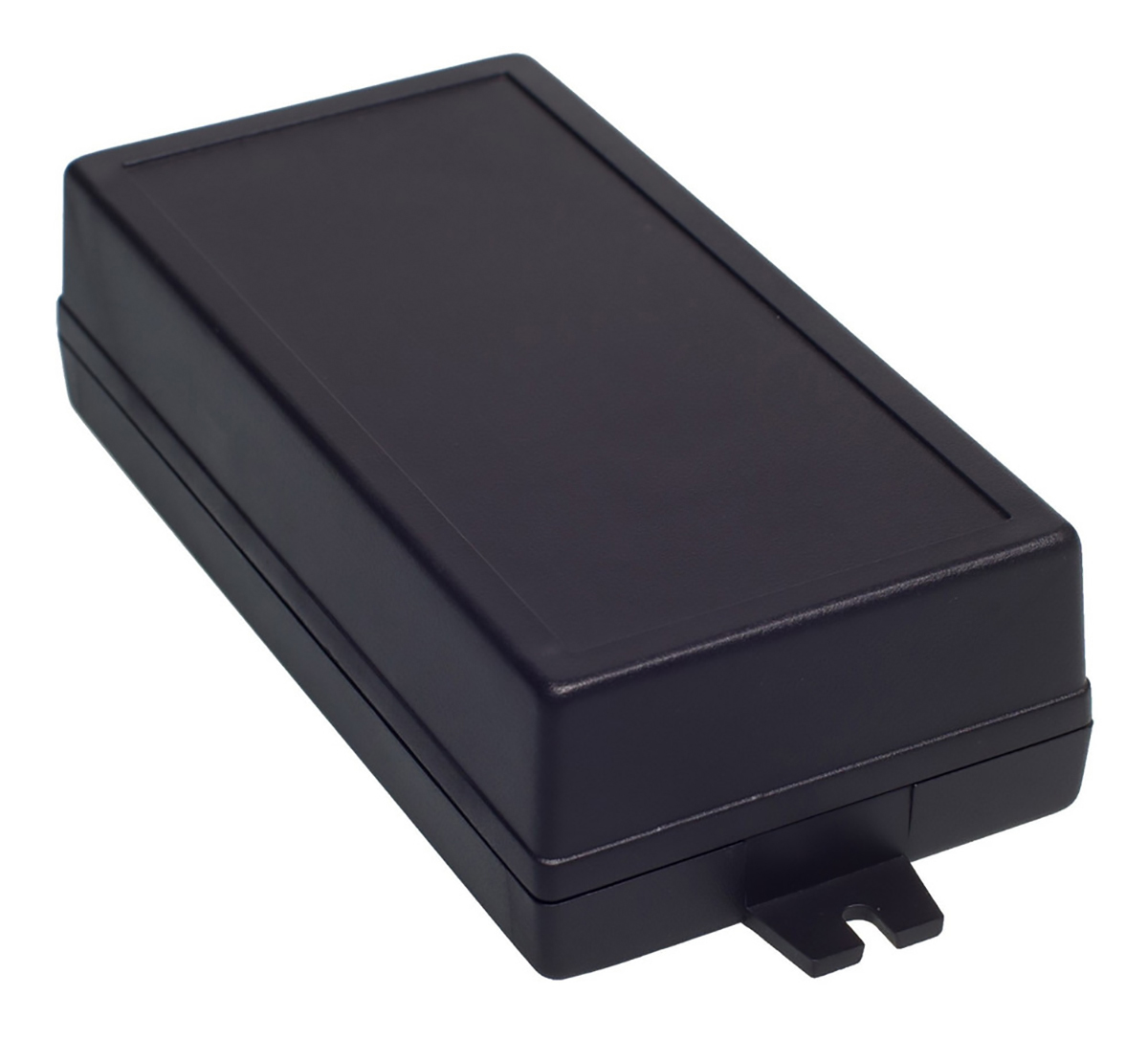 RS PRO Black ABS Enclosure, IP54, Flanged, 169.15 x 74.35 x 39.85mm
