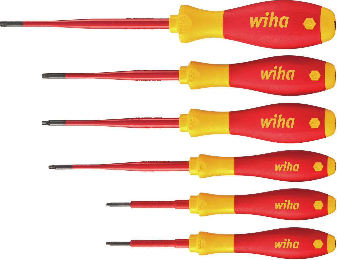 Wiha Torx Insulated Screwdriver Set, 6-Piece