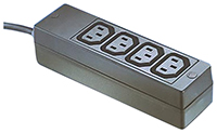 Bulgin IEC C13 Power Distribution Unit, 10A, 250 V