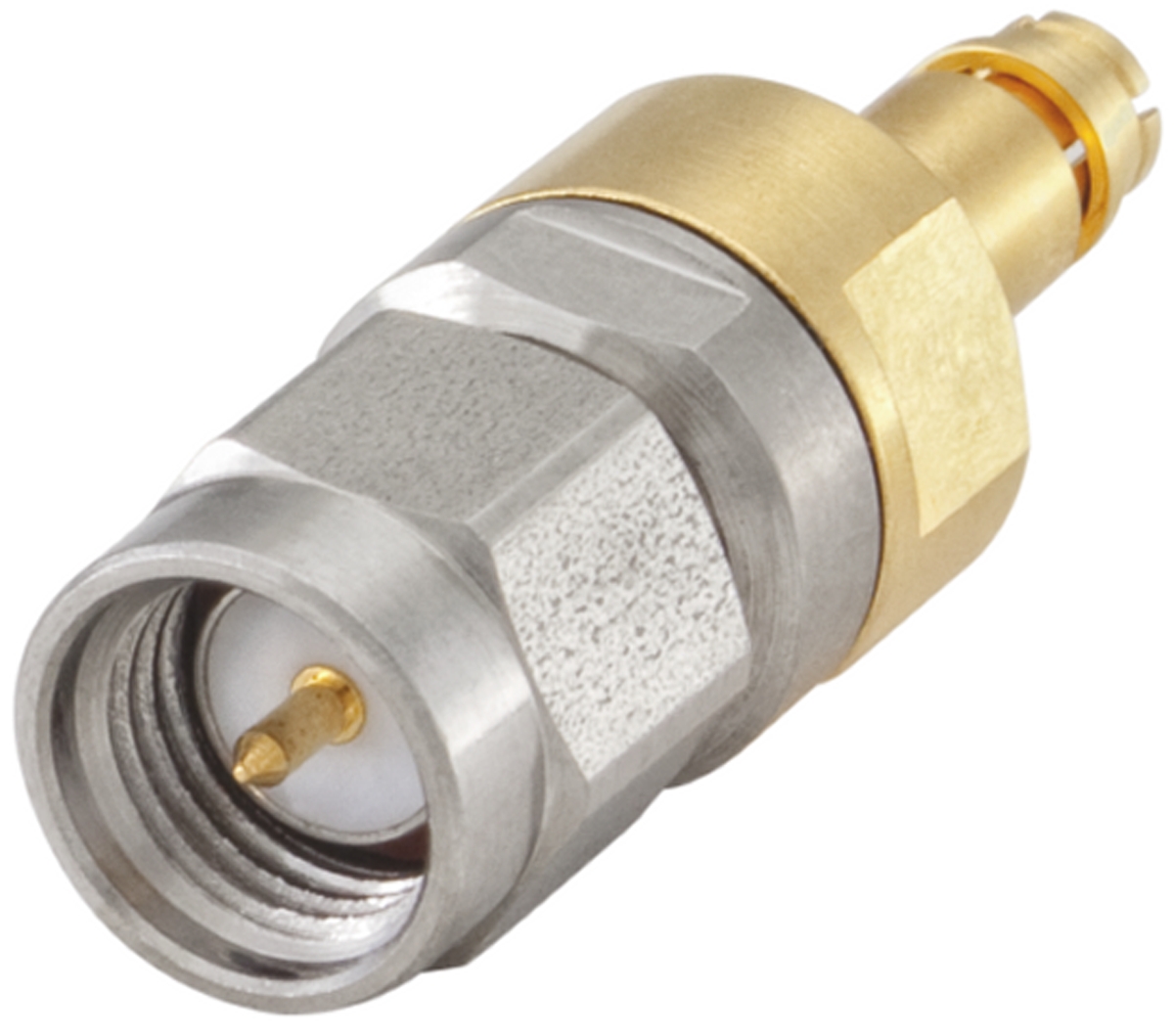 Rosenberger Straight 50Ω RF Adapter SMP Socket to SMA Plug 40GHz