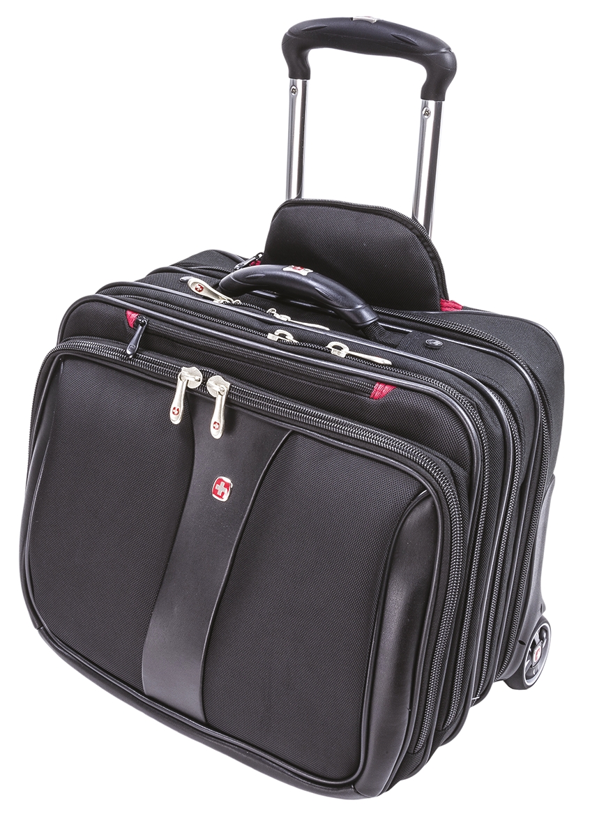 Wenger Patriot 17in  Laptop Wheeled Case, Black