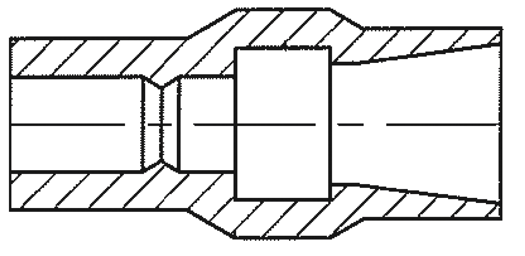 TE Connectivity PVC Crimp Terminal Housing, Natural