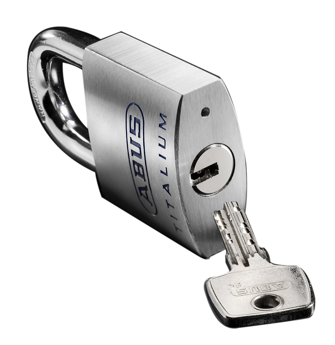 ABUS Key Weatherproof Titanium Safety Padlock, Keyed Alike, 9.5mm Shackle, 50mm Body