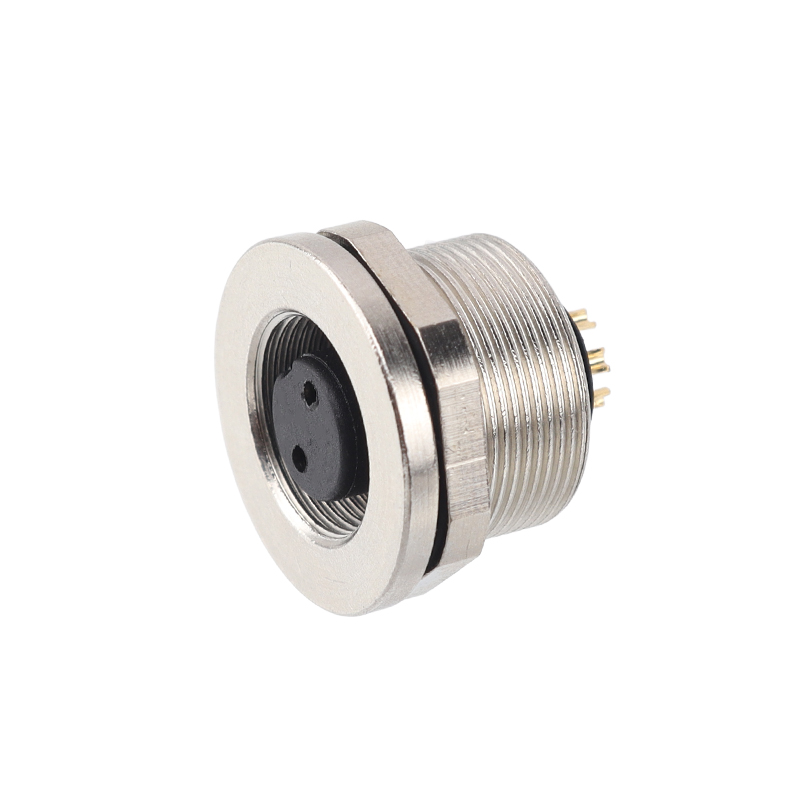 RS PRO Industrial Circular Connector, 2 Contacts, Panel, M9 Connector, Socket, Female, IP67