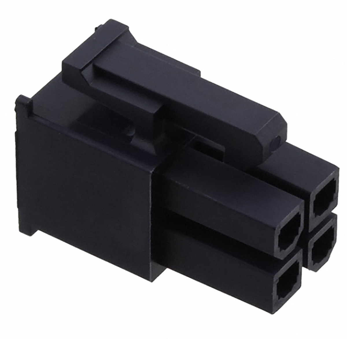 Molex Female Connector Housing, 4.2mm Pitch, 4 Way, 2 Row Vertical