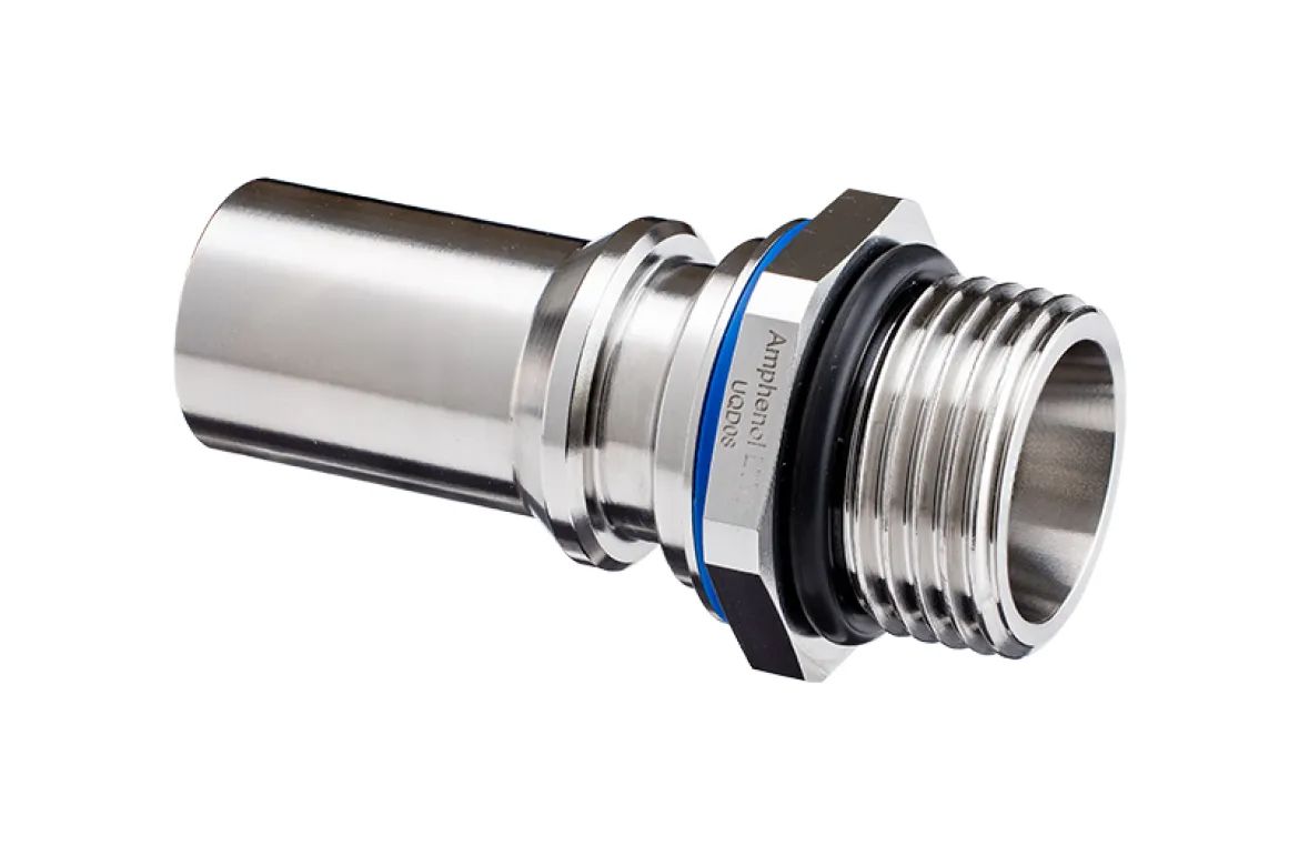 Amphenol Industrial Connector, 8 Contacts, Push Pull, 7/8 in Connector, Plug, Male, SQD08 Series