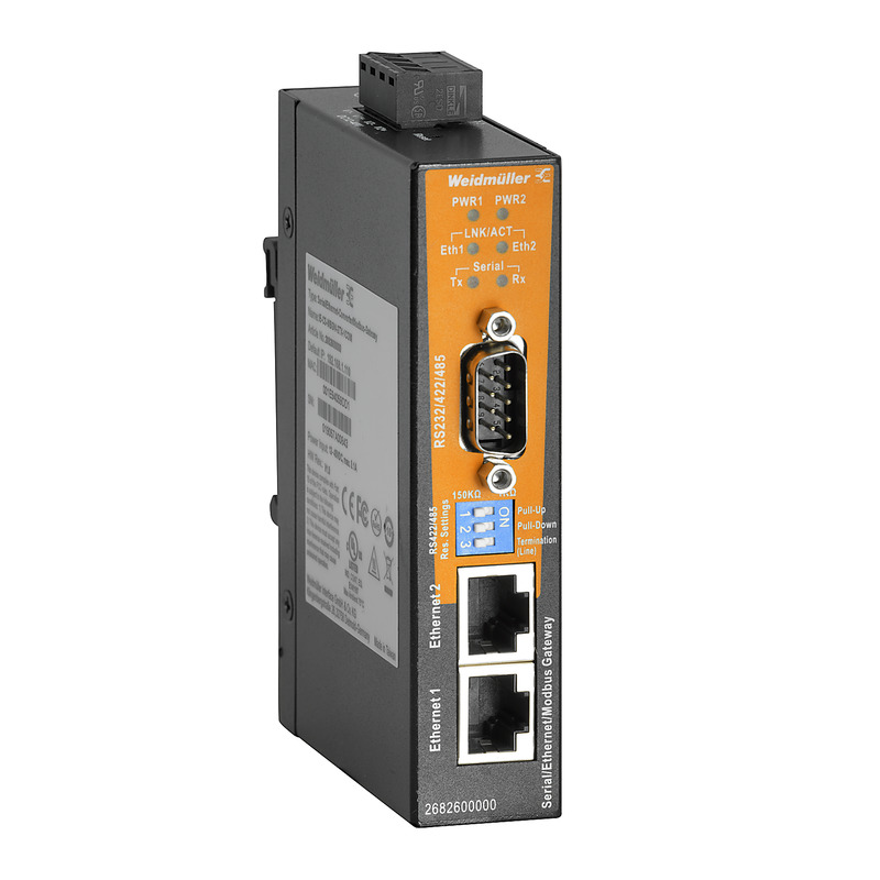 Weidmüller Managed 2 x RJ45 Port Network Switch