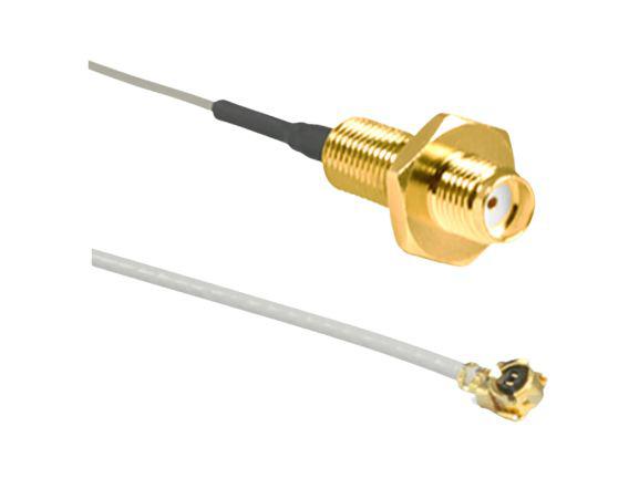 TE Connectivity, 100 mm, Terminated 50 Ω