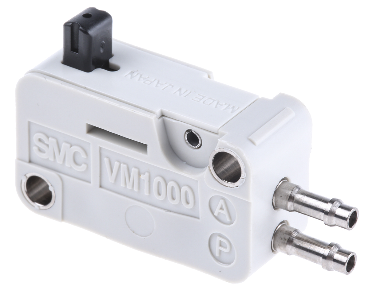 SMC Basic 3/2 Pneumatic Manual Control Valve VM1000 Series, 2.5mm, III B