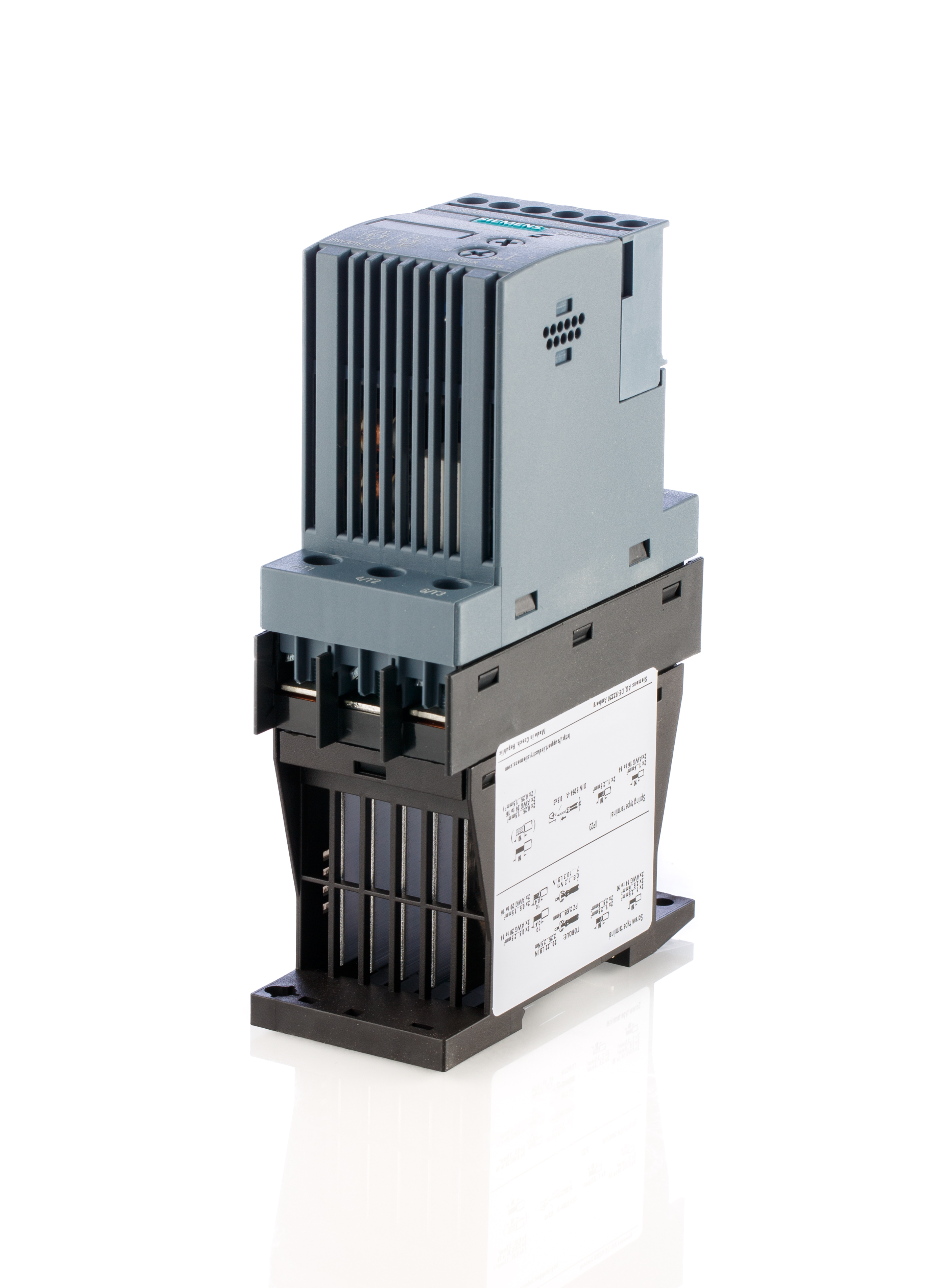 Siemens SIRIUS 3RW Soft Starter, , 7.5 kW, 400 V ac, 3 Phase, IP20
