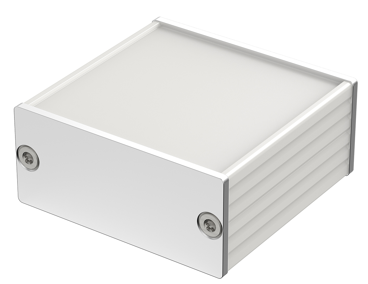 Bopla Filotec (Set) Series Aluminum (Anodized) Aluminium Enclosure, IP40, Aluminum (anodized) Lid, 50 x 55.3 x 24.4mm