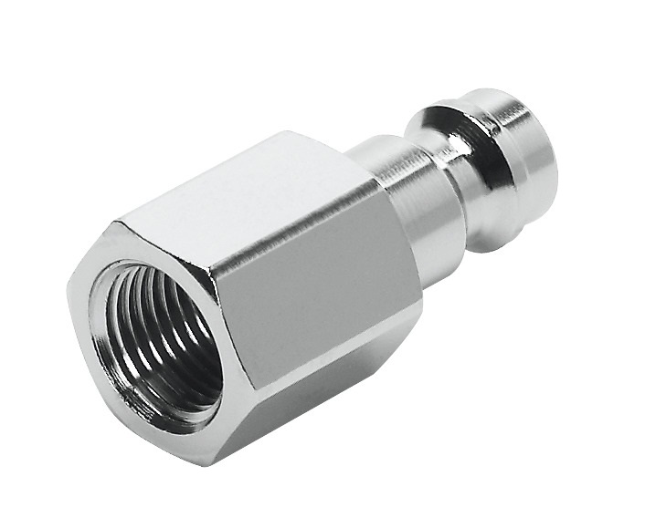 Festo Brass Male Pneumatic Quick Connect Coupling, G 1/8 Female Threaded