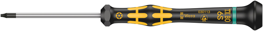 Wera Torx Precision Screwdriver, TX8 Tip