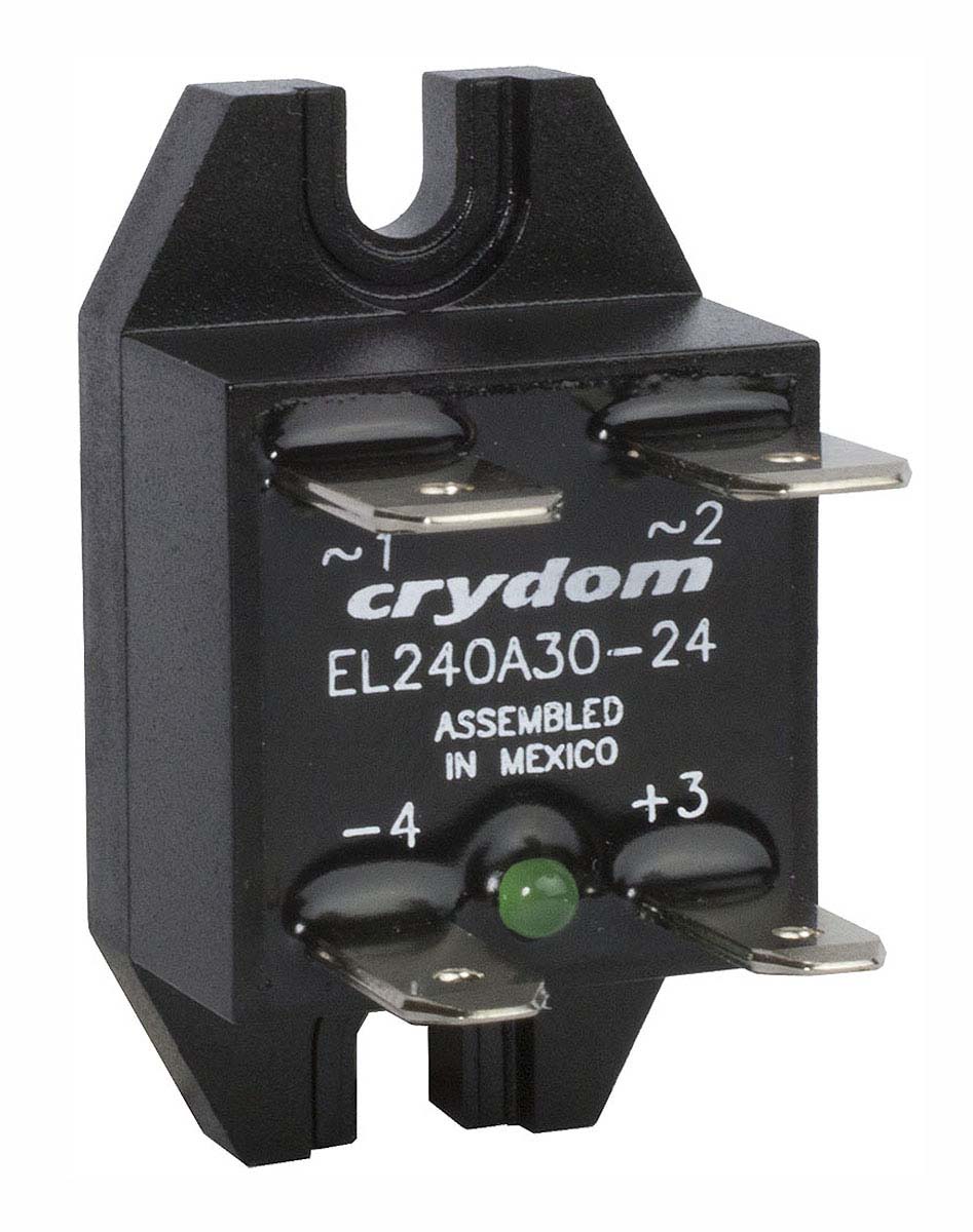 Sensata Crydom EL Series Solid State Relay, 30 A dc Load, Panel Mount, 280 V ac Load, 8 V dc Control