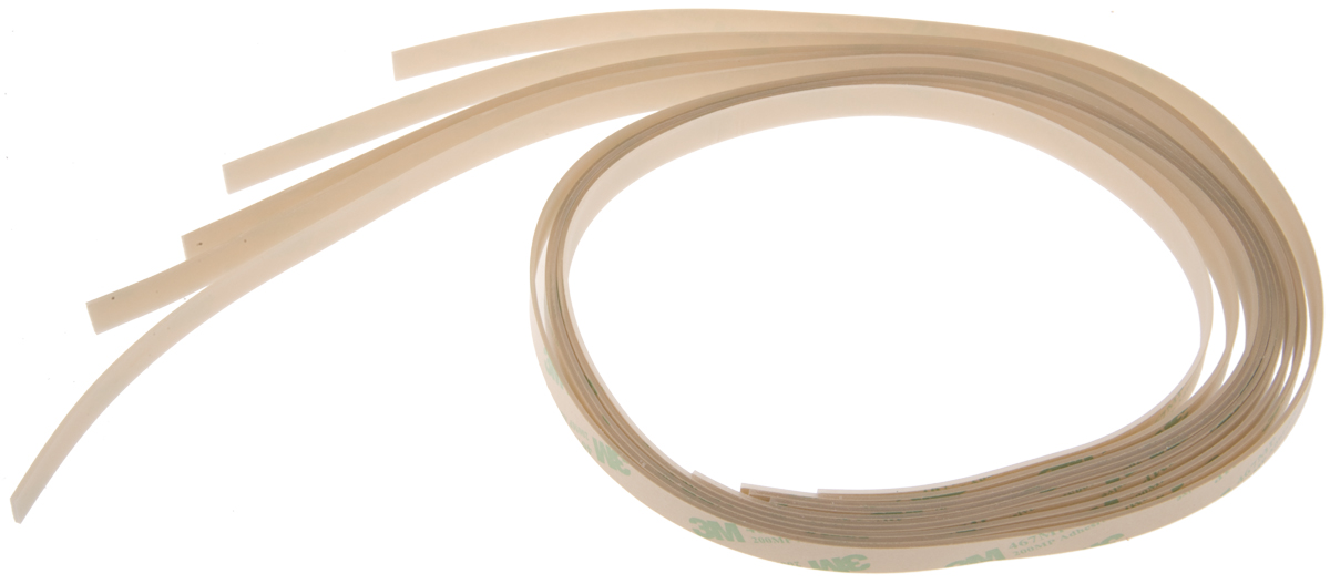 Taica 10mm Anti-Vibration Pad GT-1 Silicone +100°C -40°C 1000 x 10 x 1mm 1mm