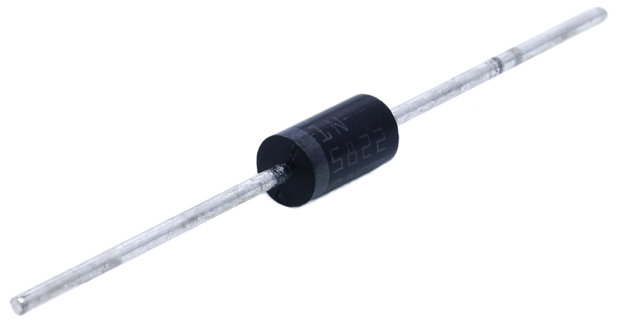 STMicroelectronics 40 V 3 A Diode Schottky 2-Pin DO-201AD 1N5822RL