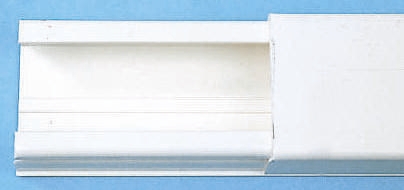 Legrand DLP White Mini Trunking - Closed Slot, W32 mm x D20mm, L2m, PVC