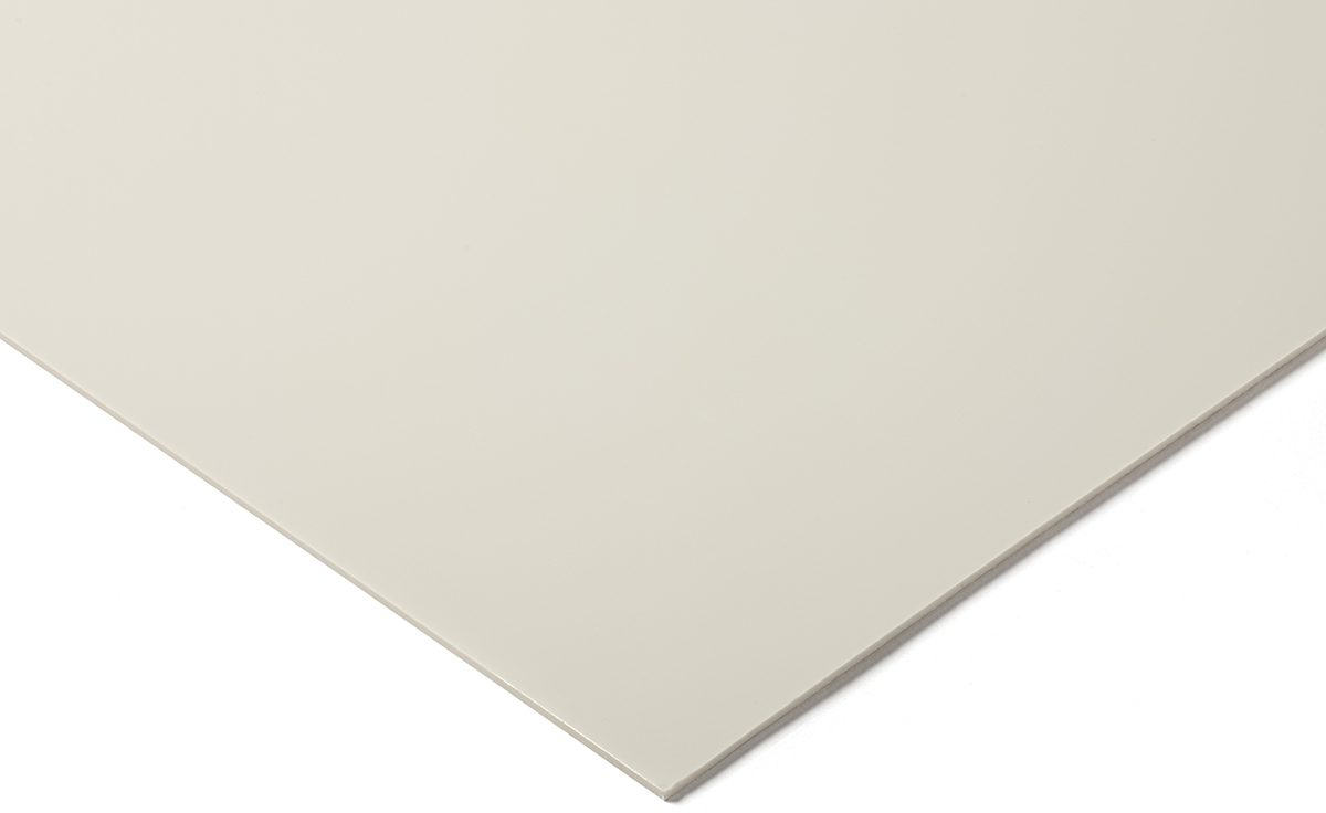 RS PRO White Plastic Sheet, 1220mm x 610mm x 6mm