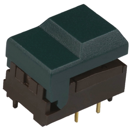 C & K Grey Tact Switch, SPST 10 mA @ 24 V dc