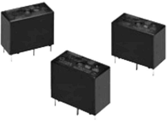 Omron PCB Mount Power Relay, 12V dc Coil, 10A Switching Current, SPDT