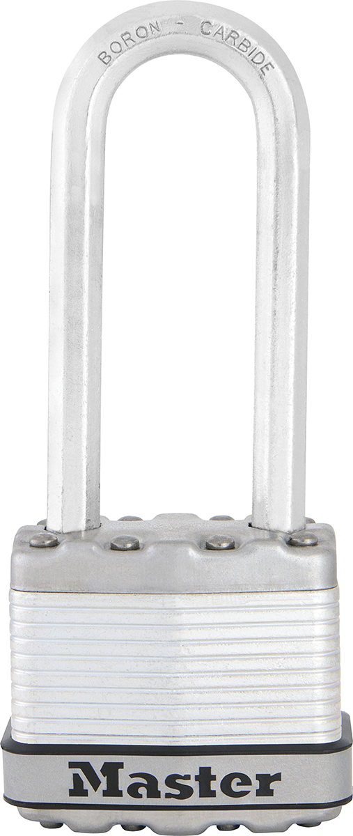 Master Lock Key Weatherproof Stainless Steel Padlock, 8mm Shackle, 45mm Body