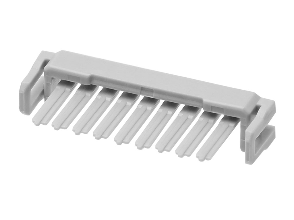 Molex 21452 Series Straight Through Hole PCB Header, 6 Contact(s), 1.25 mm Pitch, 1 Row, Shrouded