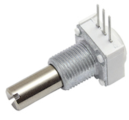 Vishay 249 50kΩ Rotary Potentiometer 1-Gang, Panel Mount (Through Hole), 249BBHS0XB25503KA