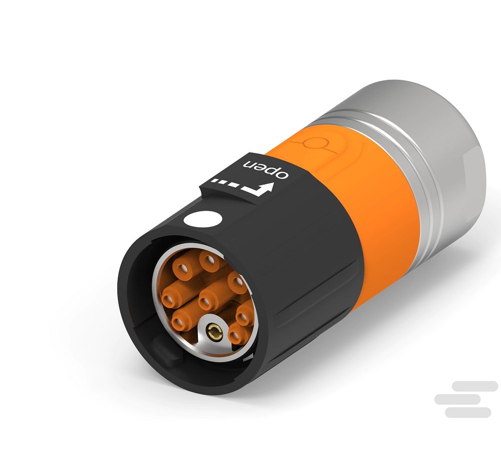 TE Connectivity Circular Connector, 12 Contacts, Cable, M15 Connector, Plug, Male, IP67, 915 Series