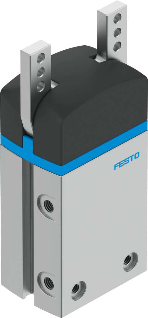 Festo 2 Finger Double Action Pneumatic Gripper, DHWS-25-A, Angle Gripping Type
