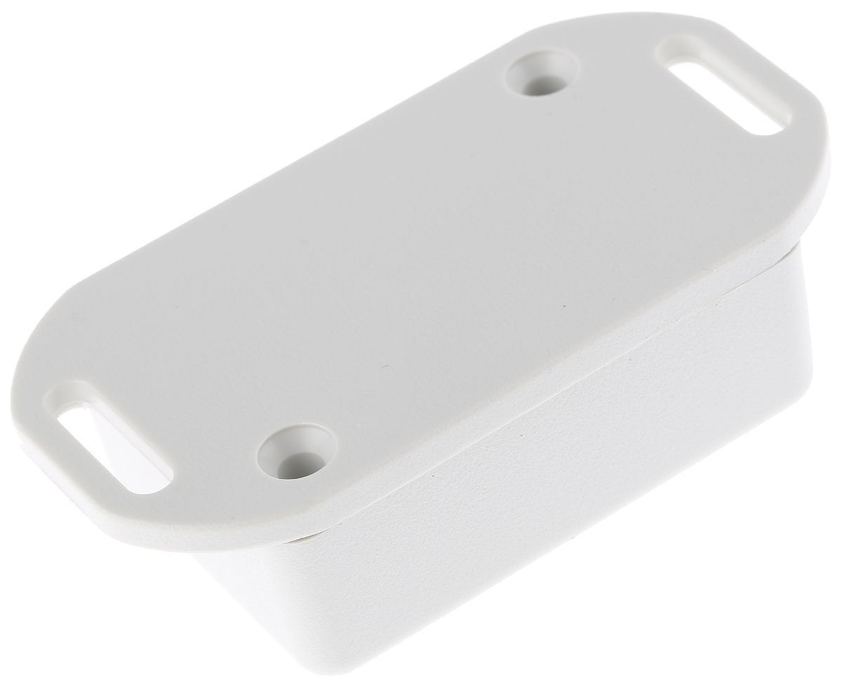 Hammond 1551 Series Grey ABS Enclosure, IP54, Flanged, Grey Lid, 50 x 35 x 20mm