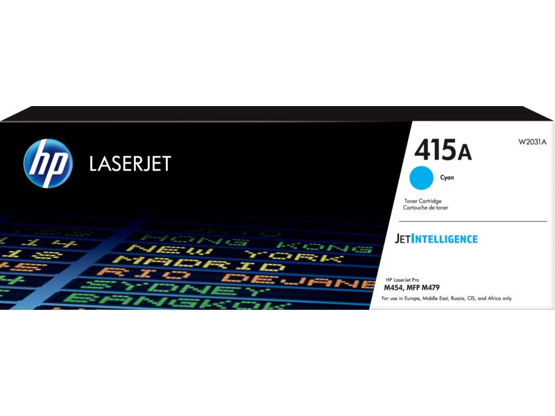 Hewlett Packard W2031A Cyan Toner Cartridge,  HP Compatible