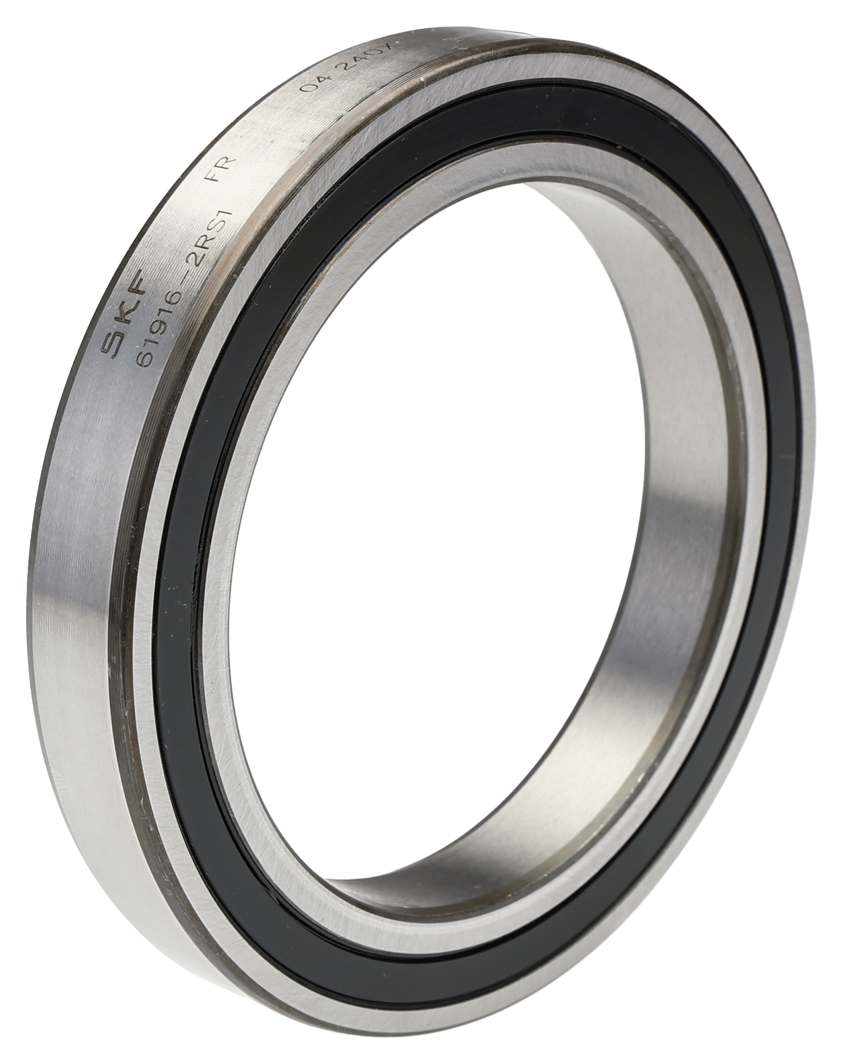 SKF 61916-2RS1 1 Row Ball Bearing - 80 mm ID, 110 mm OD