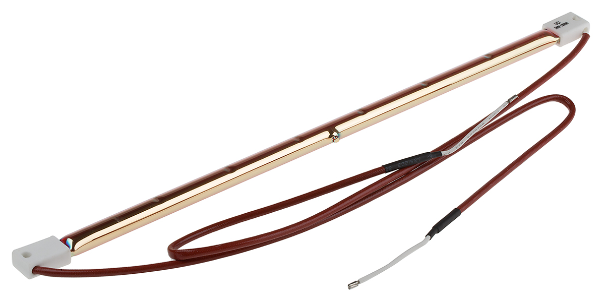 RS PRO 1300 W SK15 Infrared (IR) Heat Lamp 350 mm, 230 V