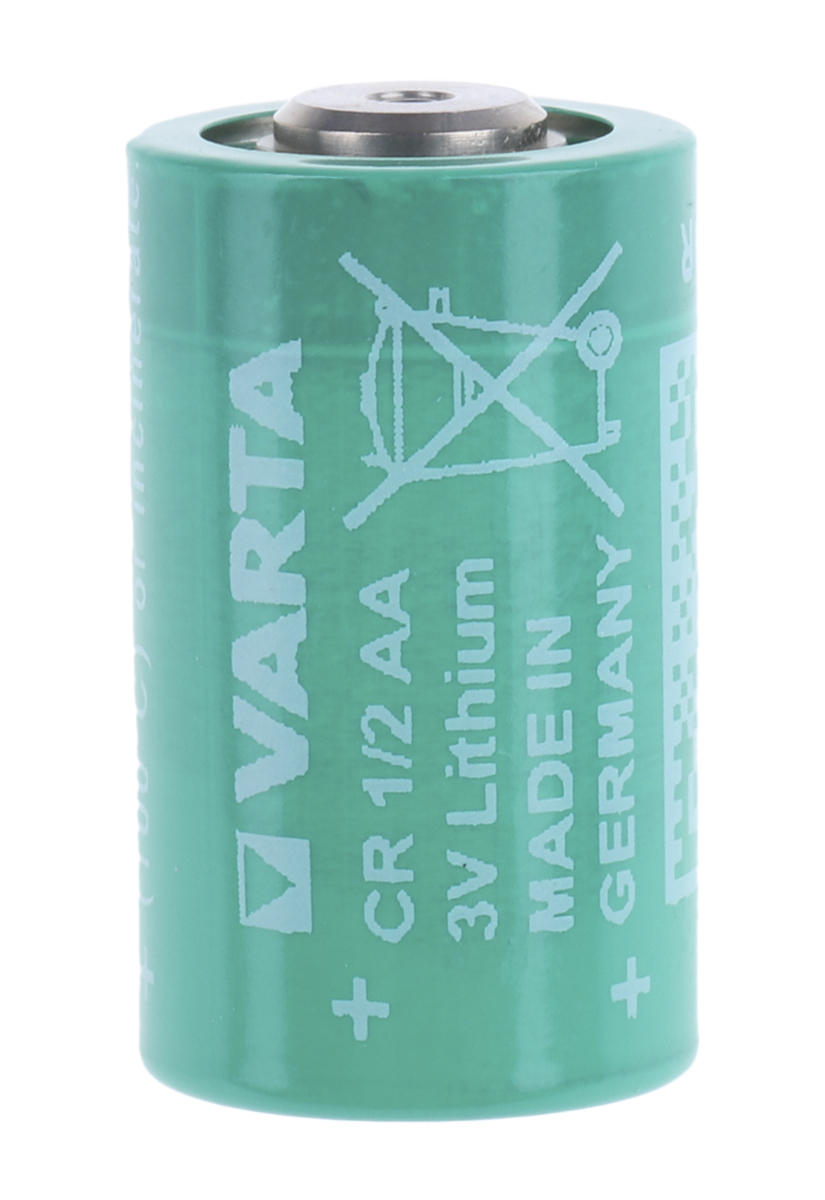 Varta Lithium Manganese Dioxide 3V, 1/2 AA Battery