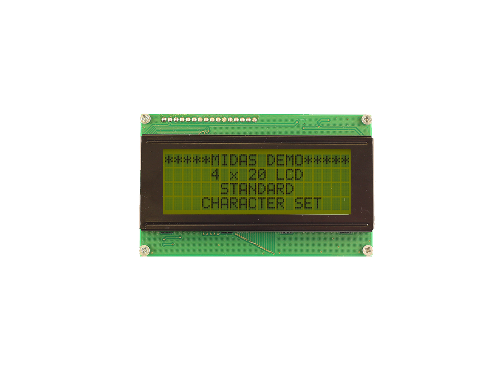 Midas MC42005A6W-SPTLY3.3-V2 Alphanumeric LCD Display, 4 Rows by 20 Characters